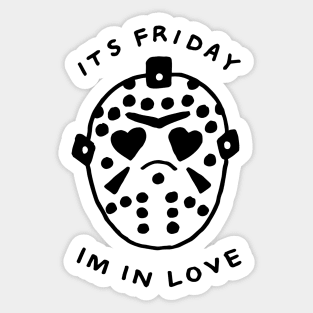 Friday The 13th Sticker